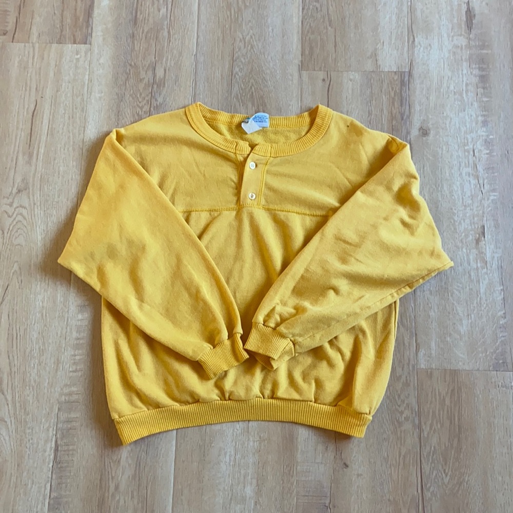 Yellow Lounge Sweater